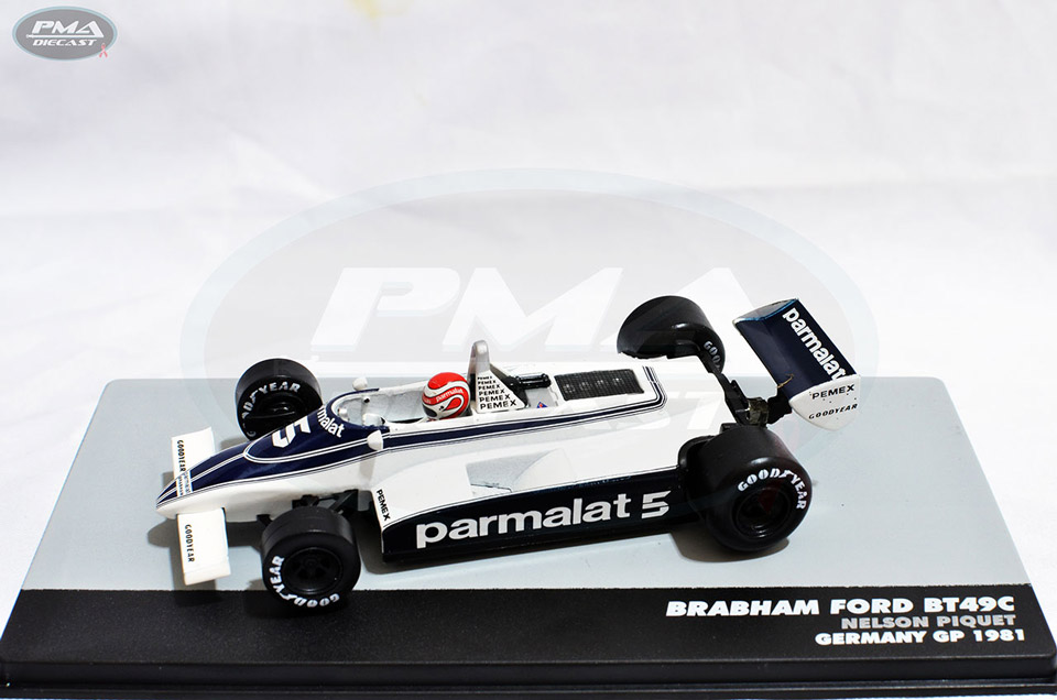 NELSON PIQUET 1981 BRABHAM BT49C 1:43